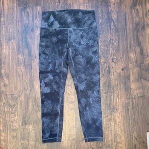 Lululemon Wunder Under Tie-Dye High Waist Leggings